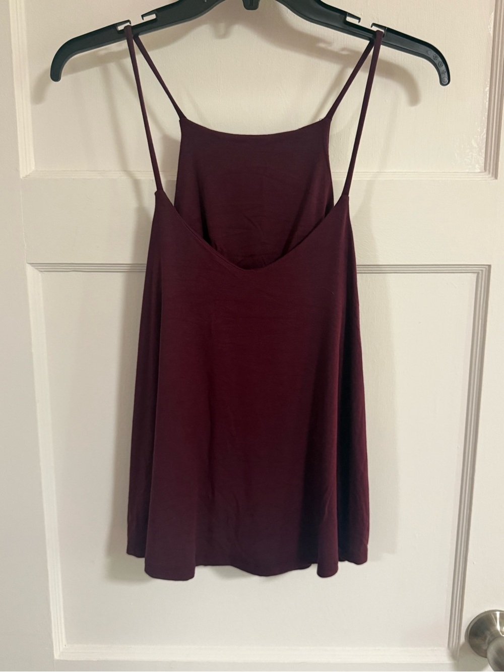 Fighting Eel Burgundy Spaghetti Strap Camisole